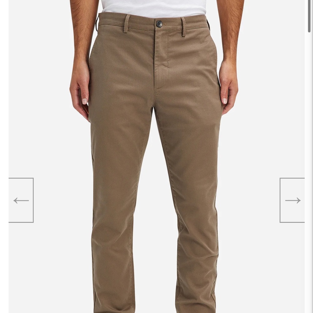 ONS men’s rider stretch chino pants in dark brindle